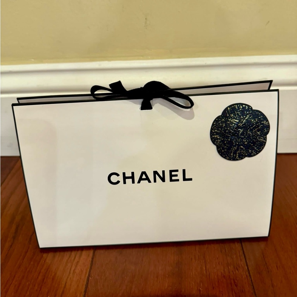 Chanel paper box small 9”W x 6”L